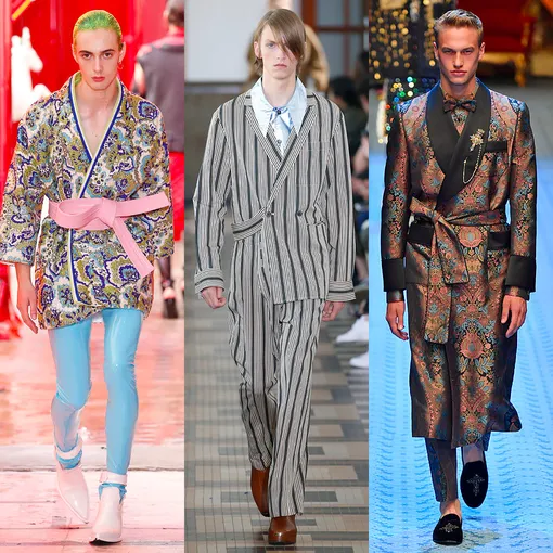 Maison Margiela, Wooyoungmi, Dolce & Gabbana весна-лето 2019