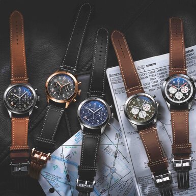 Покорители небес: Breitling представили коллекцию часов для пилотов Super AVI