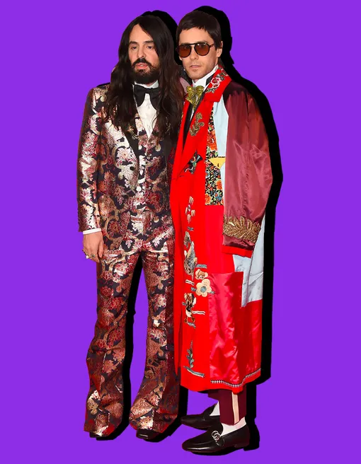 Алессандро Микеле и Джаред Лето на церемонии вручения премии British Fashion Awards, декабрь 2016