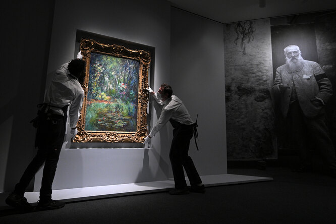 Картину «Пруд с водяными лилиями» Клода Моне продали на аукционе за $50,8 млн. Торги длились 4 минуты