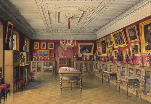 Картинная галерея Строгановского дворца, 1865 Картинная галерея Строгановского дворца, 1865