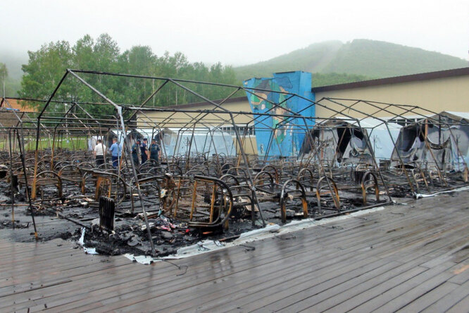 Администрация лагеря, где при пожаре погибли 4 ребенка, заявила, что в мае лагерь успешно прошел проверку