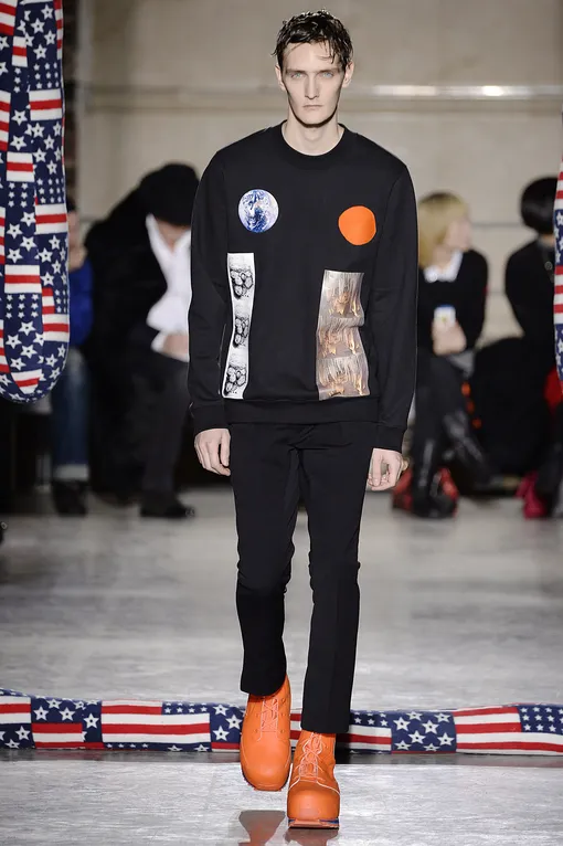 Raf Simons осень-зима 2014