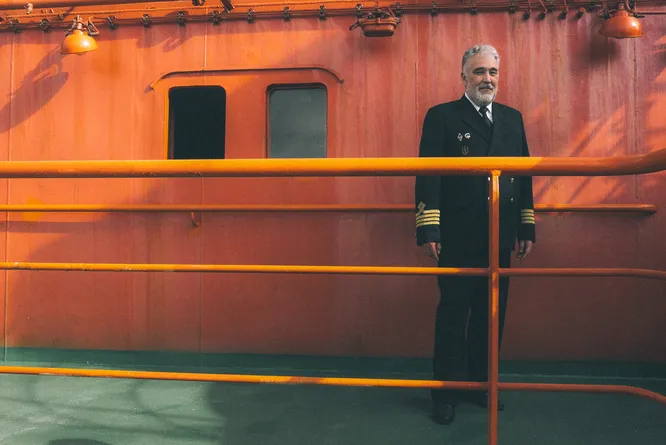 Дмитрий Лобусов, капитан атомного ледокола «50 лет Победы»