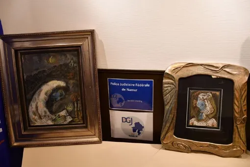 В Бельгии обнаружили картины Пикассо и Шагала, украденные в Израиле в 2010 году