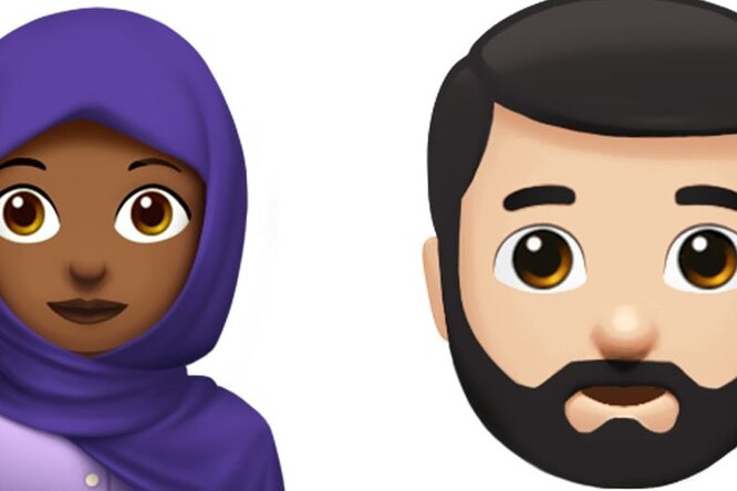 Apple вводит новые эмодзи: мусульманки, кормящей женщины и другие