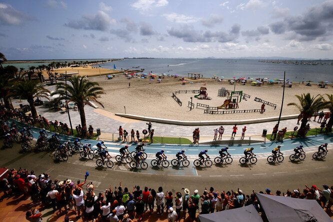 76-го тура Испании 2021, 8-й этап, этап длиной 173,7 км от Санта-Пола до Ла-Манга-дель-Мар-Менор