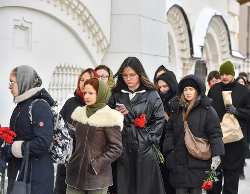 Прощание с солистом Shortparis Николаем Комягиным в Феодоровском соборе.