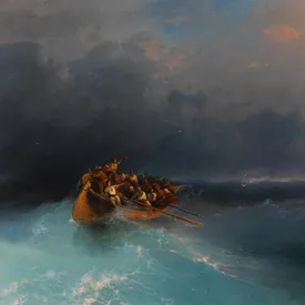 Картину Айвазовского «Выжившие» продали на аукционе за рекордные £4,19 млн