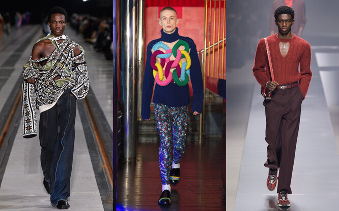 Y/Project, JW Anderson, Fendi осень–зима 2022 Y/Project, JW Anderson, Fendi осень-зима 2022