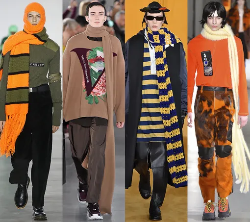 Bobby Abley, Valentino, Loewe, Acne Studios осень-зима 2019