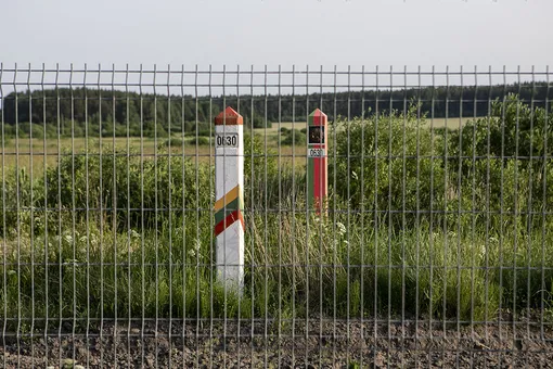 Литва построит стену на границе с Беларусью