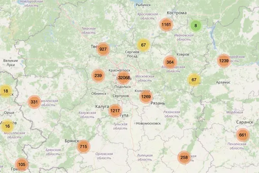 В сети появилась карта с утекшими данными клиентов «Яндекс.Еды» — с именами, номерами телефонов и тратами за полгода