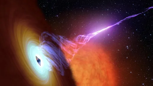 Модель сверхмассивной черной дыры M87