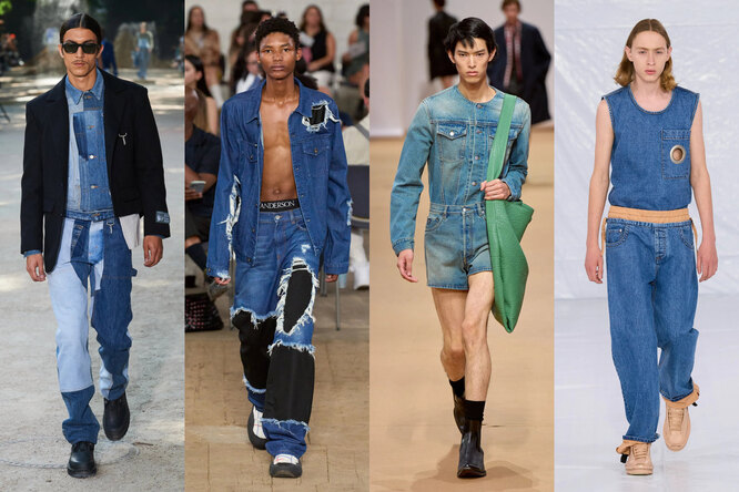 Reese Cooper, JW Anderson, Prada, Craig Green весна-лето 2023 Reese Cooper, JW Anderson, Prada, Craig Green весна-лето 2023