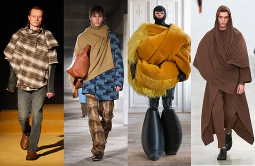 Martine Rose, Dries Van Noten, Rick Owens, Homme Plissé Issey Miyake осень-зима 2024