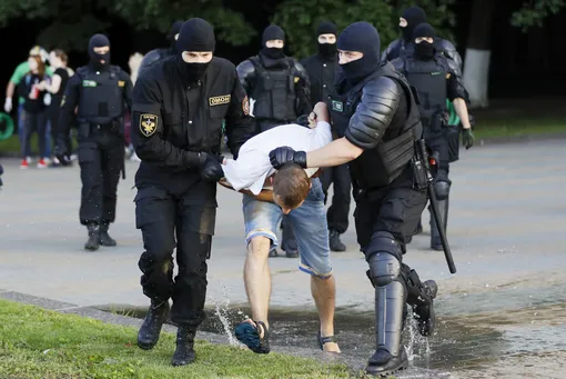 Протесты в Минске 10 августа