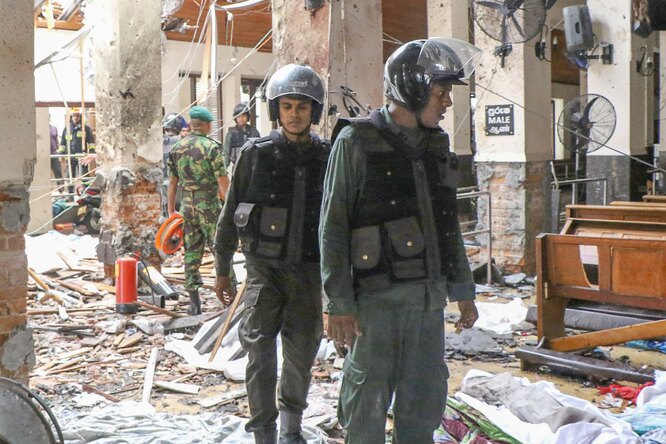 В отелях и церквях на Шри-Ланке прогремели взрывы. Главное