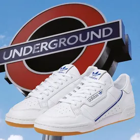 Кроссовки дня: adidas Originals Continental 80, выпущенные совместно с лондонским метрополитеном