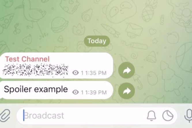 Telegram добавит функцию скрытия спойлеров от случайного прочтения