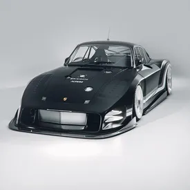 Porsche объединились с дизайнером и художником, которые перепридумали для бренда легендарную модель Moby Dick 1970-х. И это очень красиво