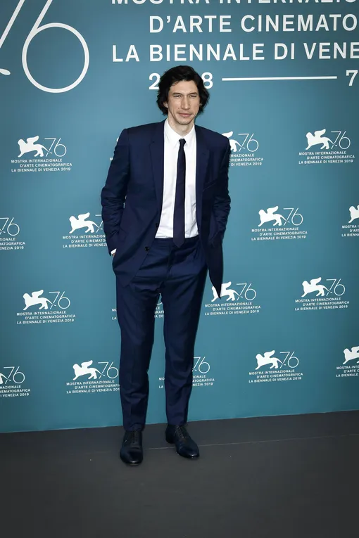 Foto IPP Daniele Cifala 29 08 2019 76 Th Mostra Internazionale D Arte Cinematografica Festival Del Cinema Di Venezia Marriage Story Photocall — The 76th Venice Film Festival Nella Foto : Adam Driver КРЕДИТ