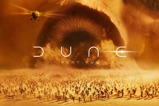 Warner Bros. показала новый постер «Дюны 2». Пользователи соцсетей заметили на заднем плане мордочку огромного чихуа-хуа