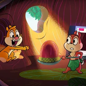 Disney+ показал вступительные титры перезапуска мультсериала про Чипа и Дейла Disney+ показал вступительные титры перезапуска мультсериала про Чипа и Дейла