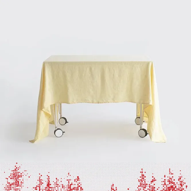 Скатерть из льна, 11 500 руб.