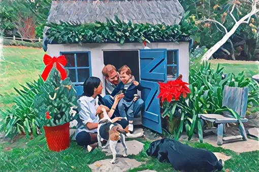 Меган Маркл и принц Гарри поделились рождественской открыткой — это благотворительное послание
