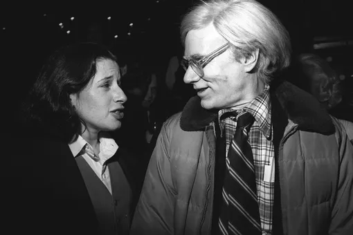 С Энди Уорхолом в Нью-Йорке, 1977