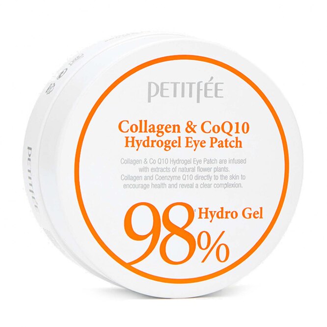 Гидрогелевые патчи для глаз Collagen & CoQ10 Hydro Gel Eye Patch, Petitfee