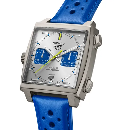 Гоночные часы TAG Heuer Monaco Chronograph Racing Blue