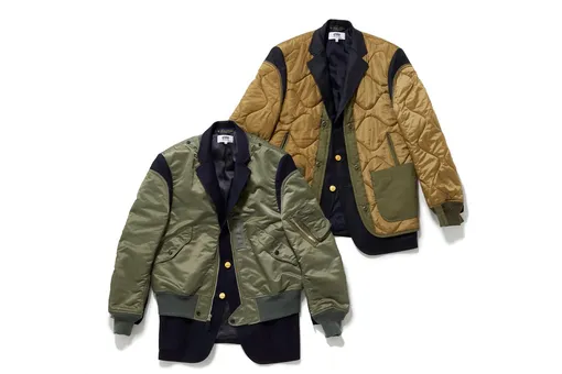 Brooks Brothers и Junya Watanabe Man выпустили куртки — гибриды бомбера и пиджака