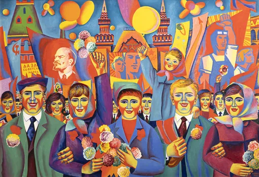 Александр Ишин, «Праздничная демонстрация» Александр Ишин, «Праздничная демонстрация»