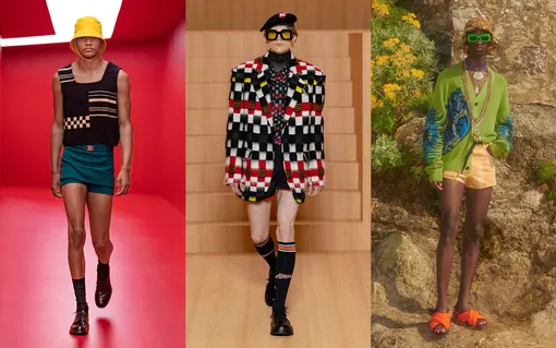 Prada, Louis Vuitton, MSGM, весна-лето 2022