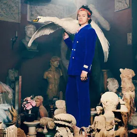 Синий костюм Гарри Стайлза поместят в музей Зала славы рок-н-ролла