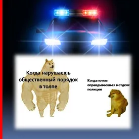 МВД расширяет целевую аудиторию: ведомство пригрозило протоколами за участие в митингах с помощью мема МВД расширяет целевую аудиторию: ведомство пригрозило протоколами за участие в митингах с помощью мема