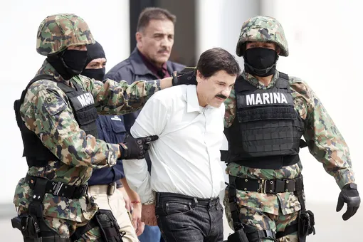 Задержание Эль Чапо в Мехико, 22 февраля 2014