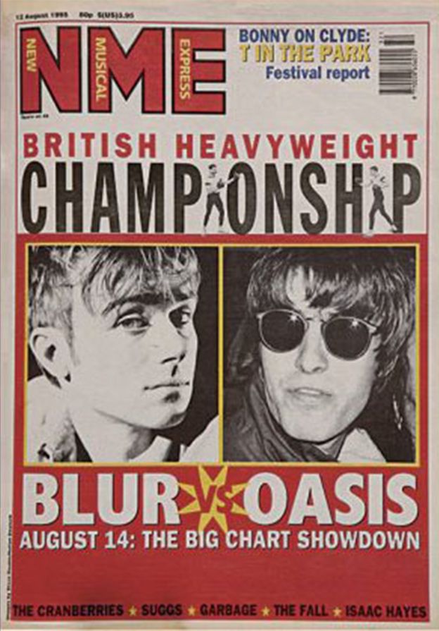 Blur против Oasis. 12 августа 1995 года
