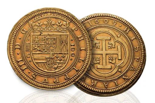 Испанскую золотую монету 1609 года продали на аукционе за рекордные $3,5 млн