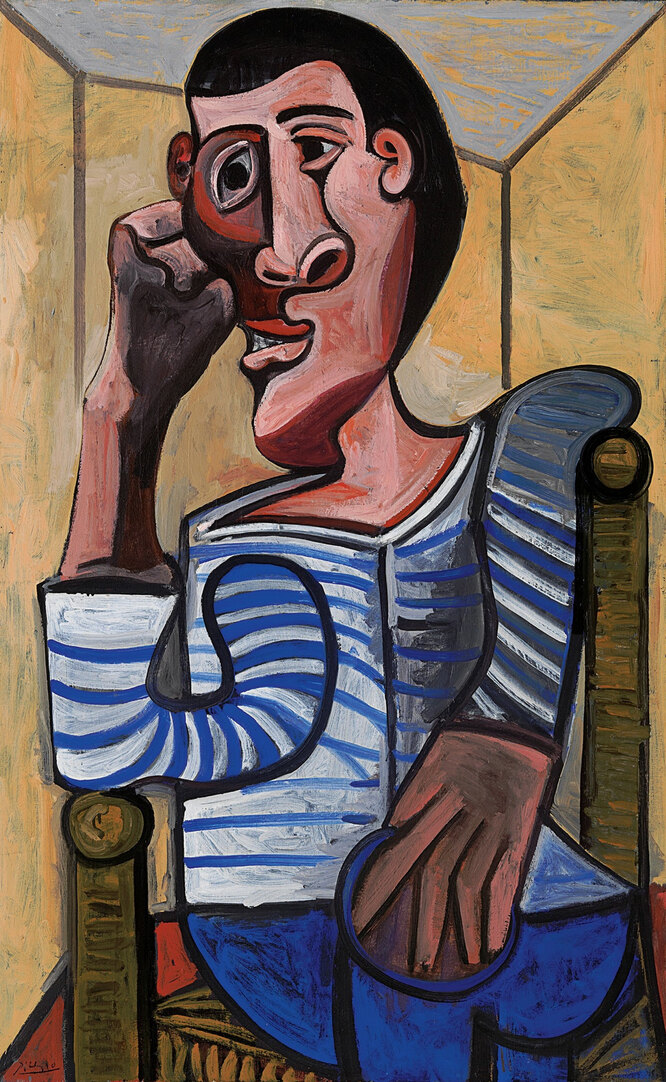 Пабло Пикассо, «Моряк», 1942 Пабло Пикассо, «Моряк», 1942