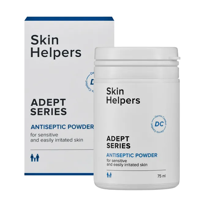 Антисептическая пудра-дезодорант Adept Series, Skin Helpers