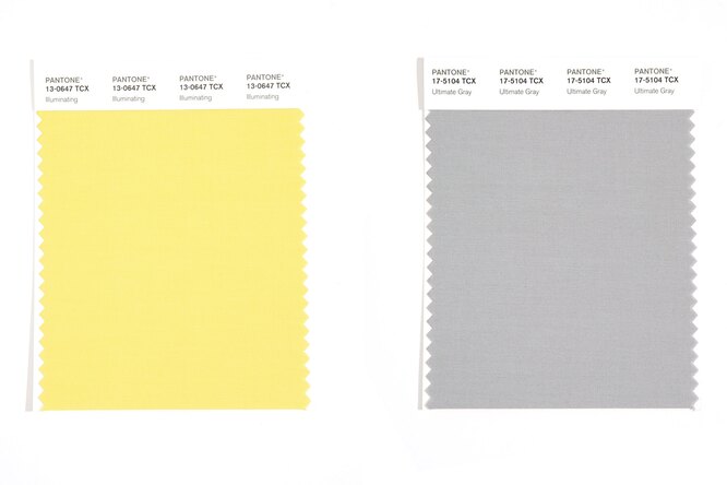 Pantone назвали главные цвета 2021 года — это оттенки желтого и серого