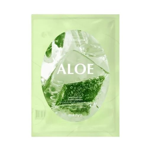 Охлаждающая тканевая маска для лица Aloe Cooling Mask, Ma:nyo