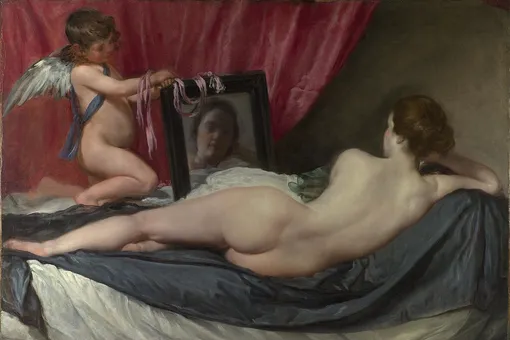 В Лондоне экоактивисты разбили защитное стекло картины «Венера с зеркалом» Веласкеса