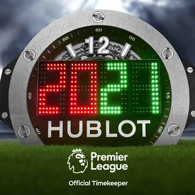 Швейцарская часовая мануфактура Hublot стала официальным хронометристом Английской Премьер-лиги