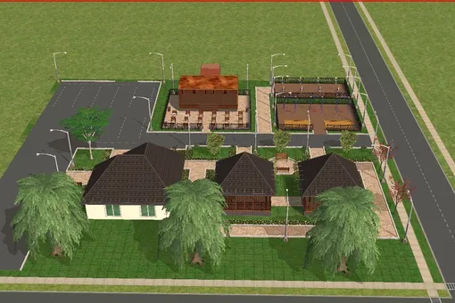 В Ленобласти дизайн-проекты дворовых территорий сделали в Sims 2