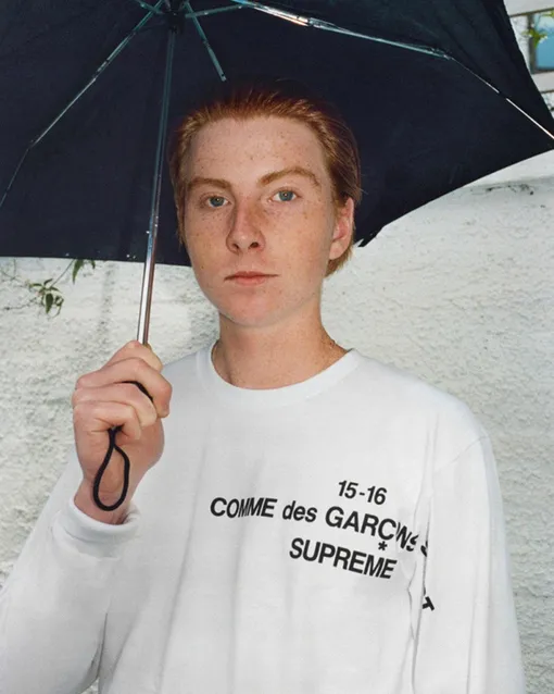 Коллаборация Supreme и Comme des Garçons