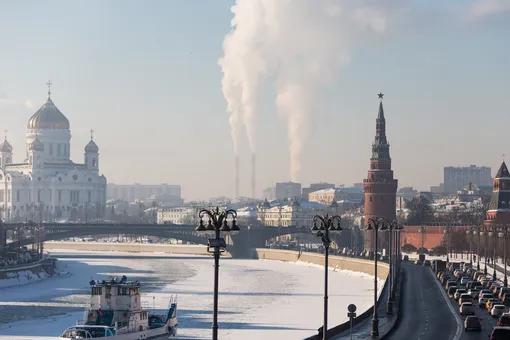 Москва пережила самую морозную ночь со времен Второй мировой